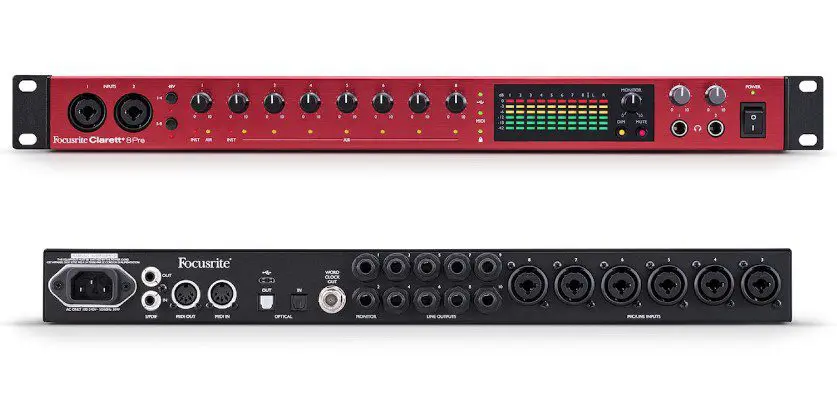 Focusrite Clarett+ 8Pre