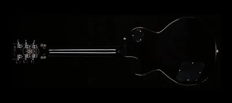 Gibson Adam Jones Silverburst Les Paul Standard posteriore