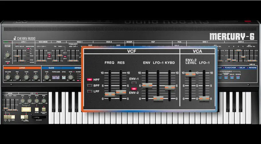 Mercury 6 VCF/VCA Section