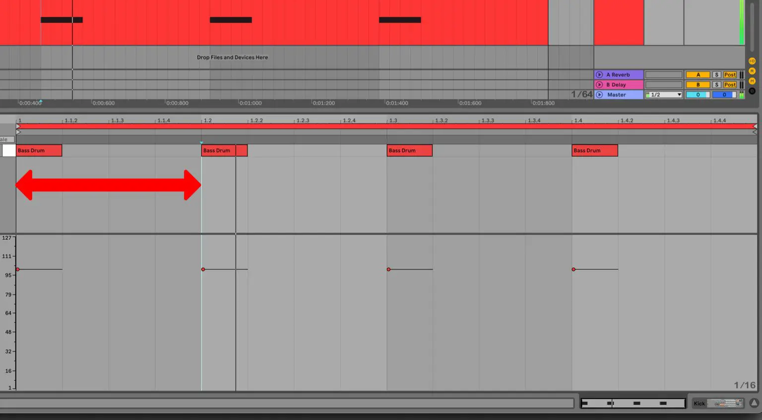 La distanza tra 1 e 1,2 è un quarto