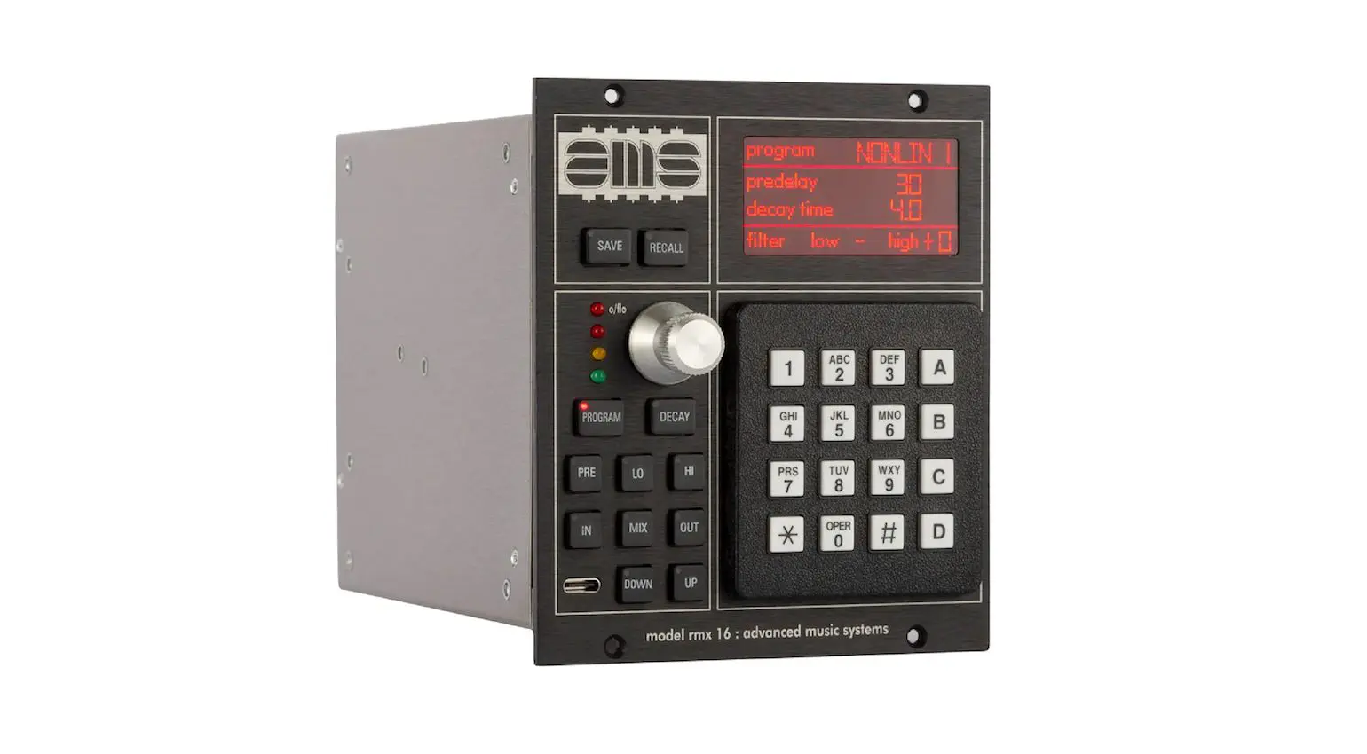 AMS Neve RMX16 500 series reverb