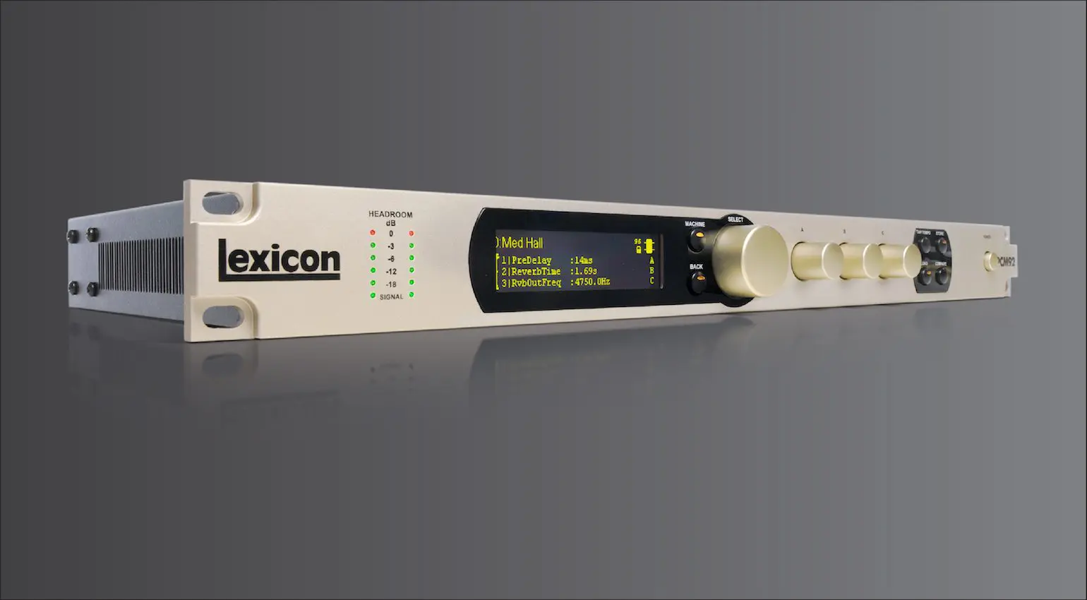 Lexicon PCM92 stereo reverb