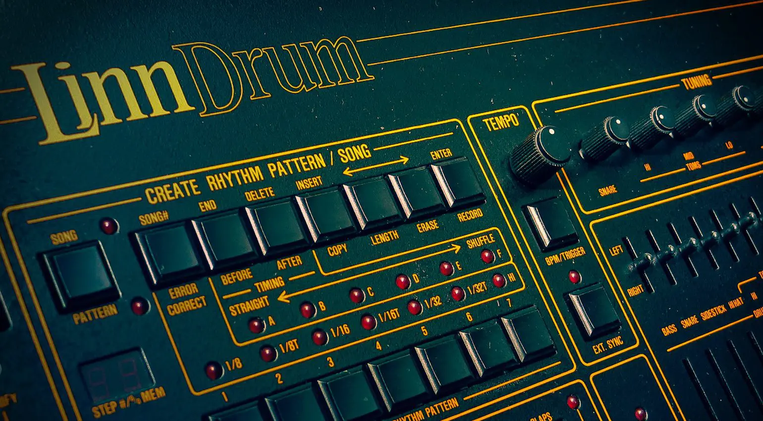 Il Linndrum è stato responsabile di innumerevoli successi di quest'epoca.