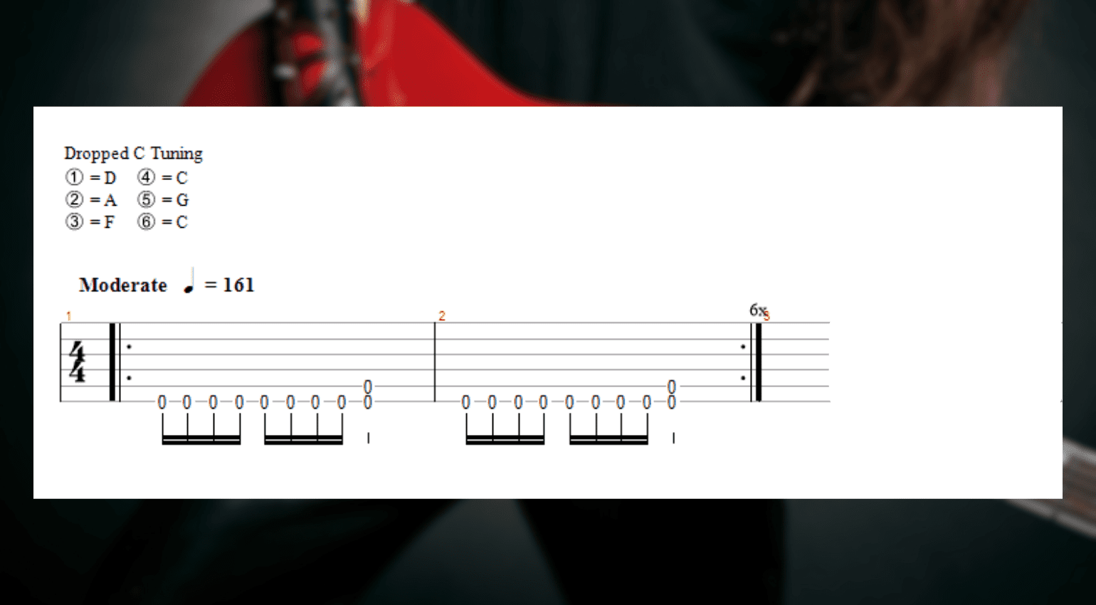 Frantic: I 5 migliori riff in Drop C