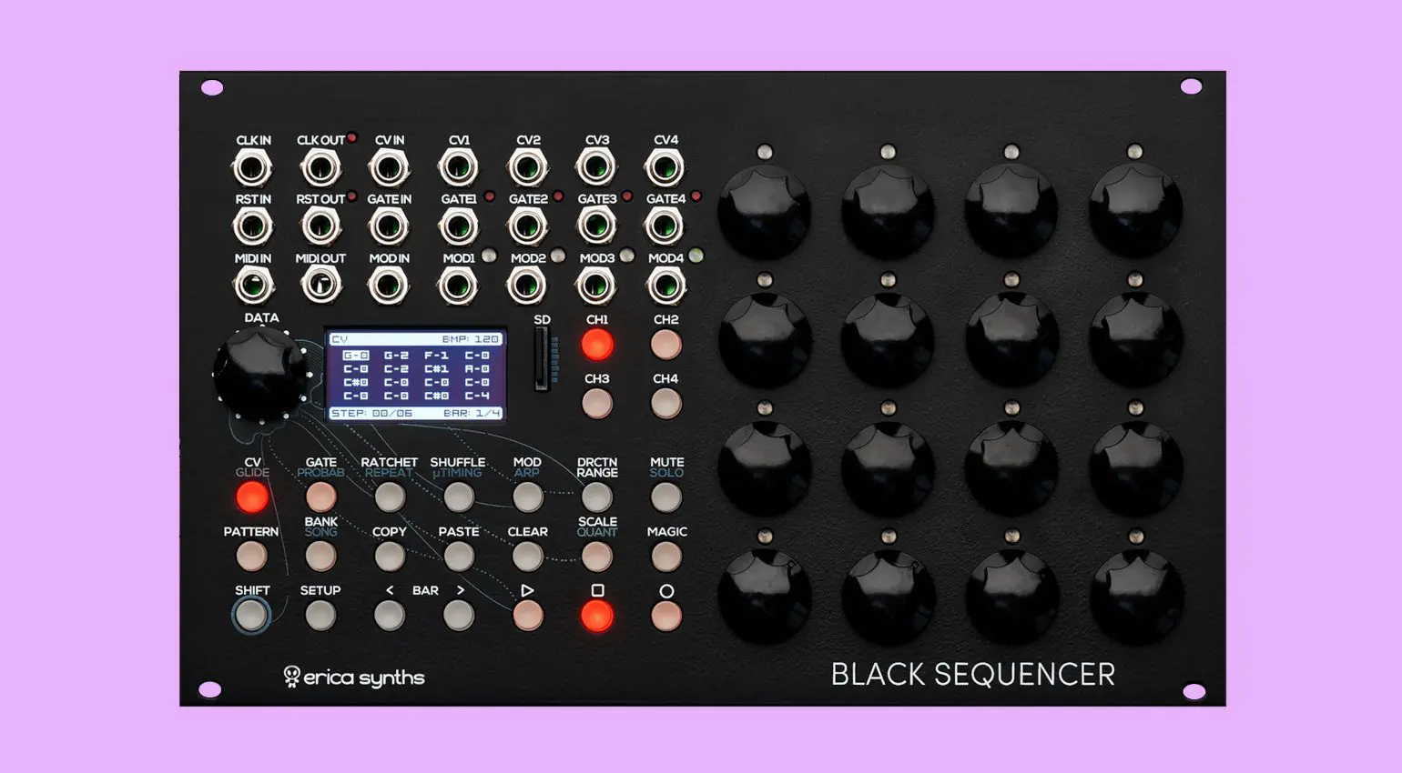 Erica Synths Black Sequencer