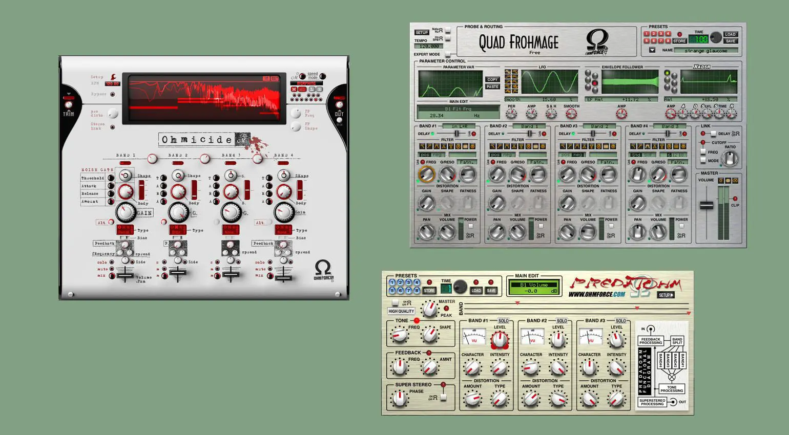 Alcuni dei classici Ohmforce