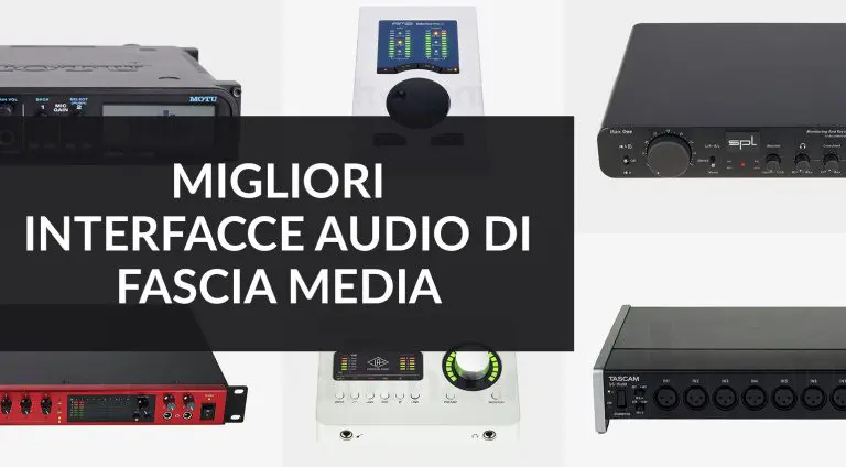 Migliori Interfacce Audio di Fascia Media nel 2023: Guida all'Acquisto
