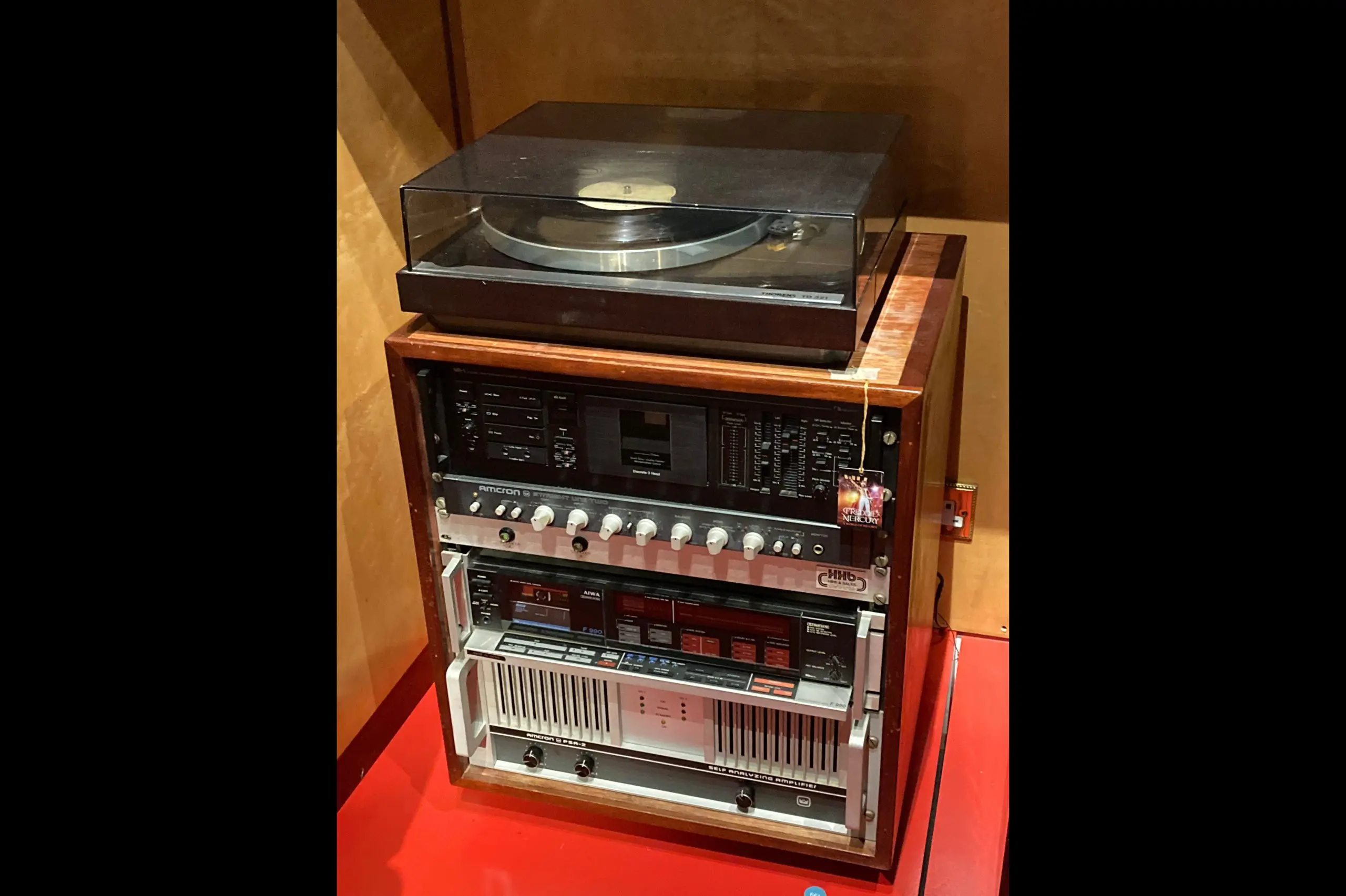 Impianto HI-FI di Freddie Mercury