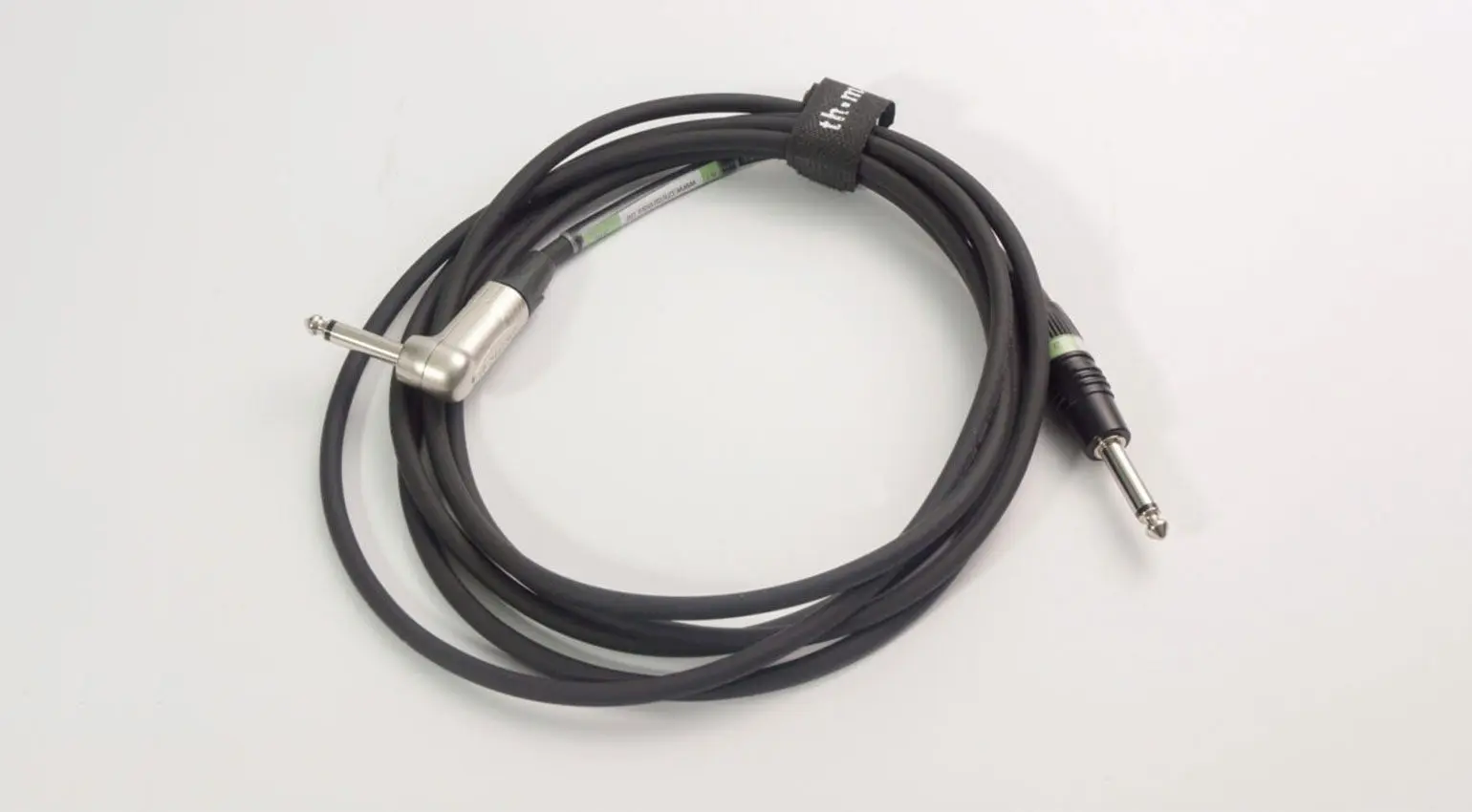 Il cavo completato. Tempo totale di lavoro: circa 15 minuti