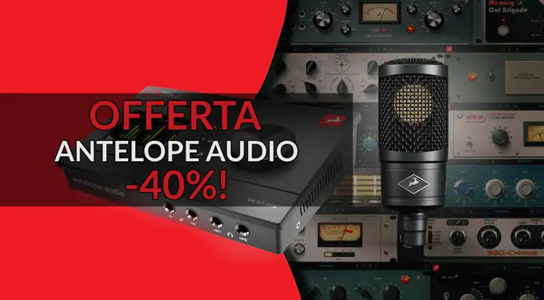 Offerta: Antelope Edge Solo e Schede Audio in Bundle - fino al 40% di sconto!