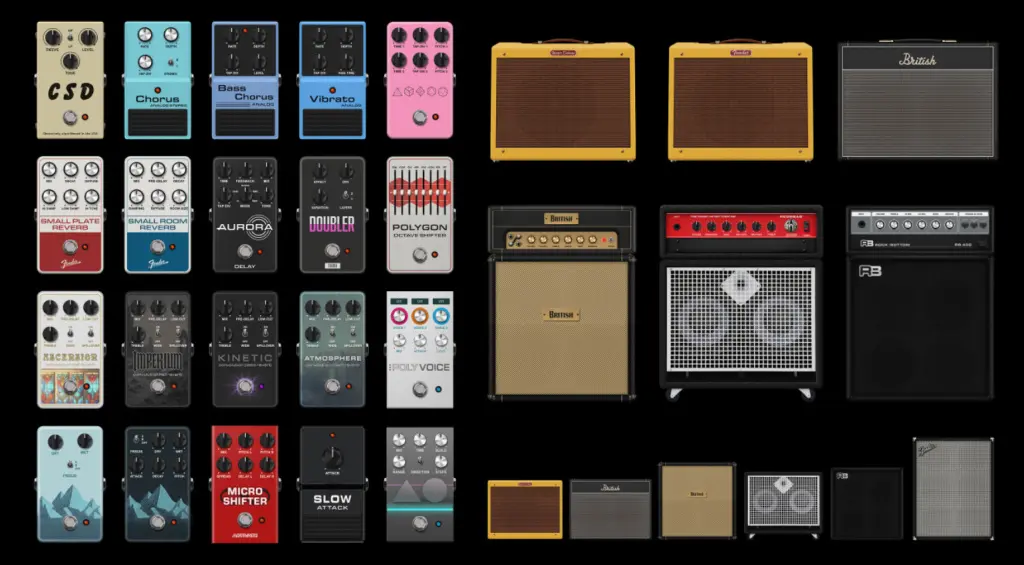 Molti dei nuovi effetti aggiunti nella versione 1.6