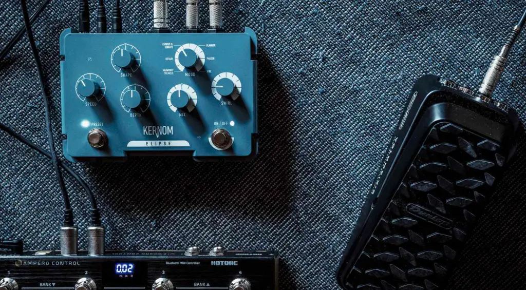 Kernom Elipse in combinazione con un pedale d'espressione