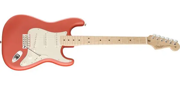 Fender Thomann Exclusive American Strat Fiesta Red Satin