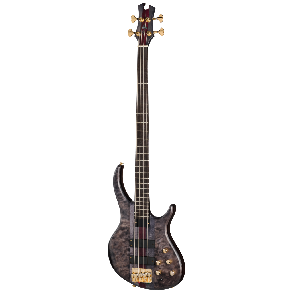 Tobias Classic IV Transparent Black Satin