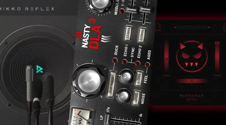 MIKKO Reflex Free, NastyDLA mkIII, Basshead Mini: Plugin Gratuiti della Settimana