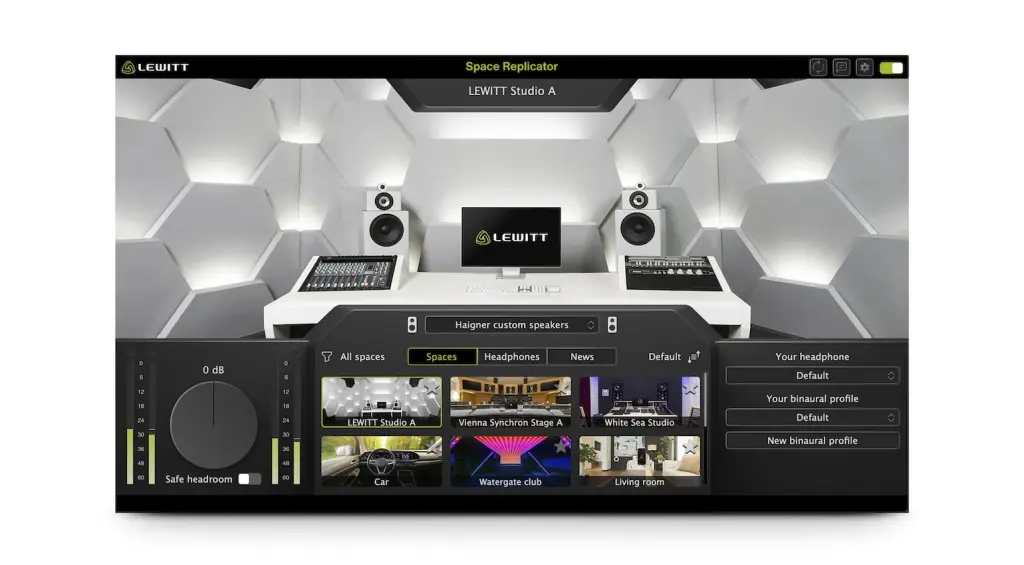 I profili degli spazi