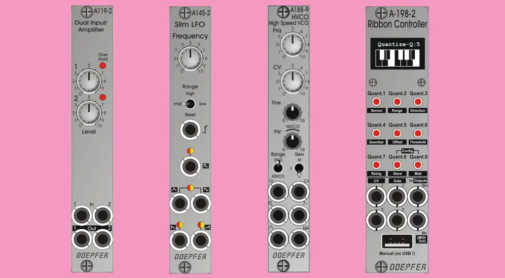 Nuovi moduli Doepfer per il Superbooth