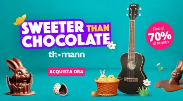 Offerte Thomann Pasqua 2025: sconti fino al 70% su strumenti musicali
