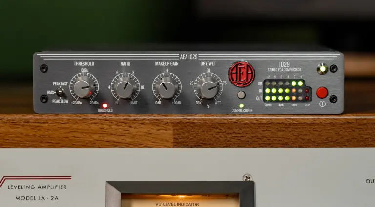 AEA 1029: piccolo compressore VCA stereo, grande suono