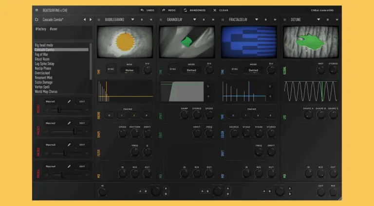 CHEat code: kit di effetti BEATSURFING per sound design e non solo