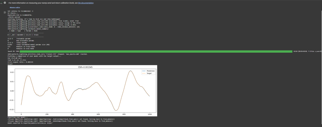Creazione del modello