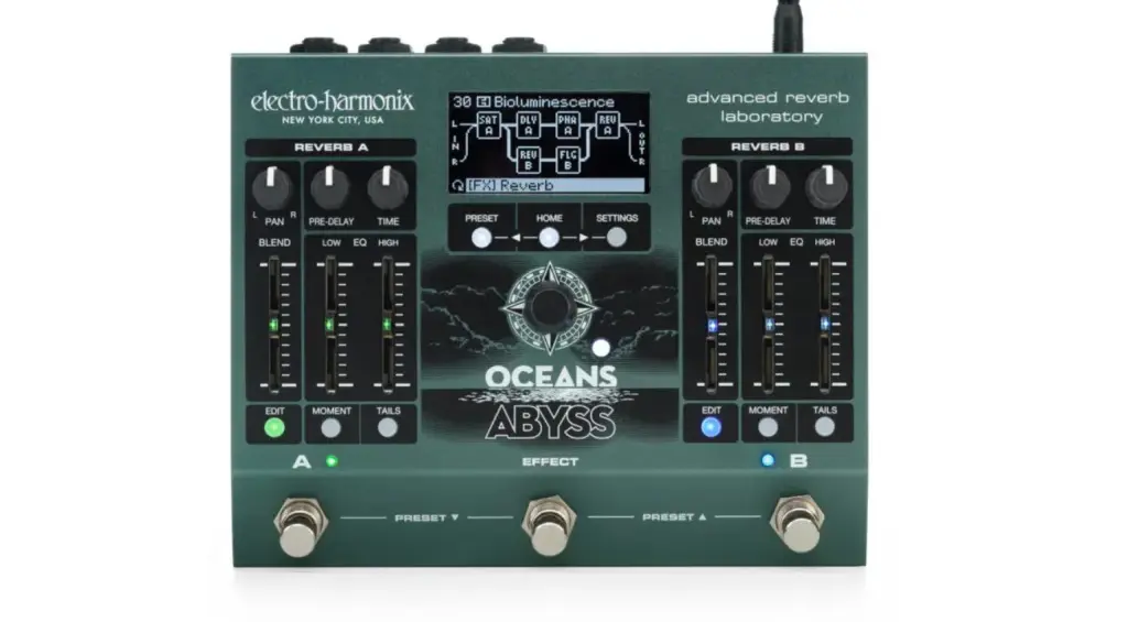 EHX Oceans Abyss Reverb