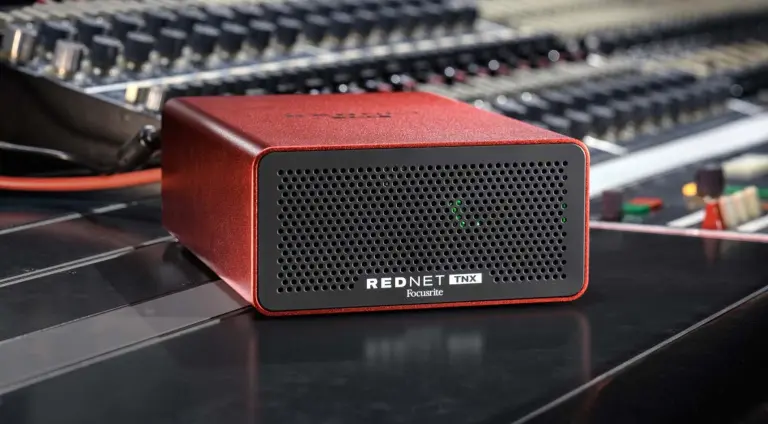 Focusrite RedNet TNX: un'interfaccia Dante espandibile