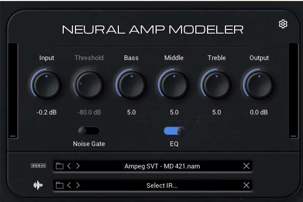 Plugin Neural Amp Modeler