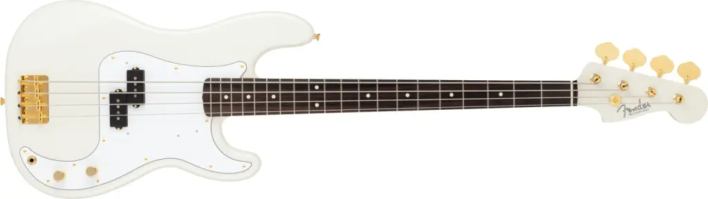 White Pearl Precision Bass