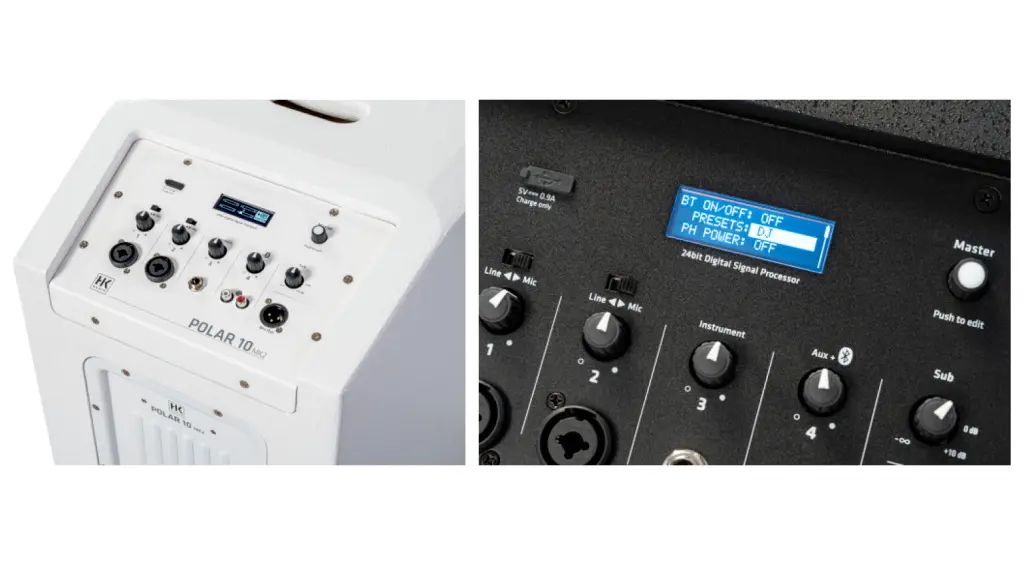 Il mixer del sistema HK Audio Polar MK2