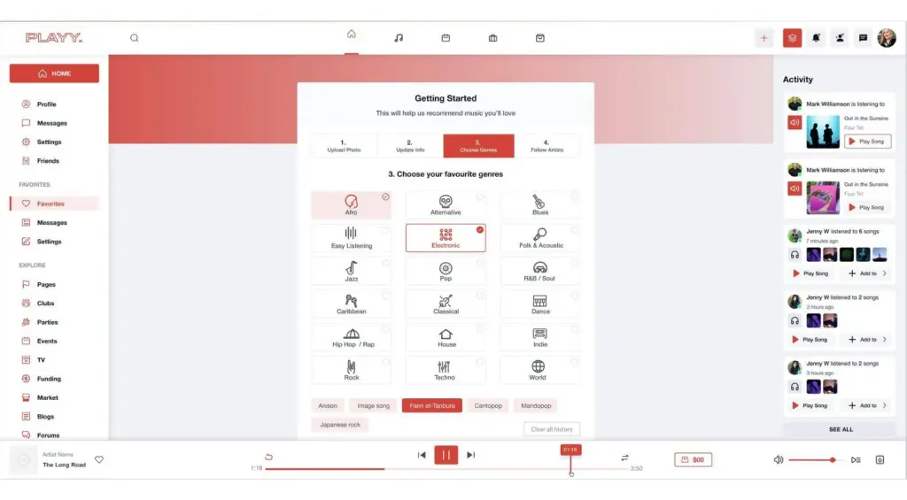 PLAYY: la piattaforma per i musicist