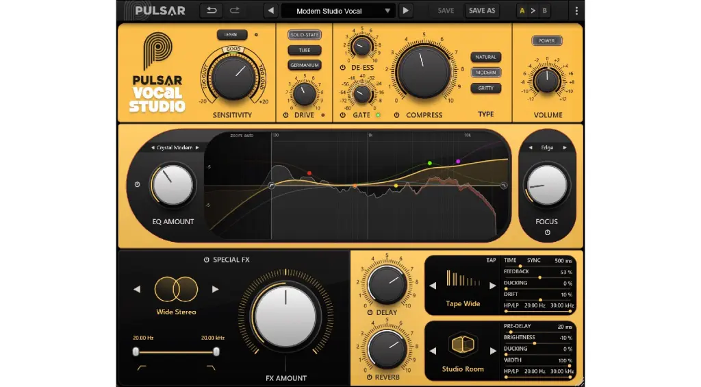 Pulsar Audio Vocal Studio