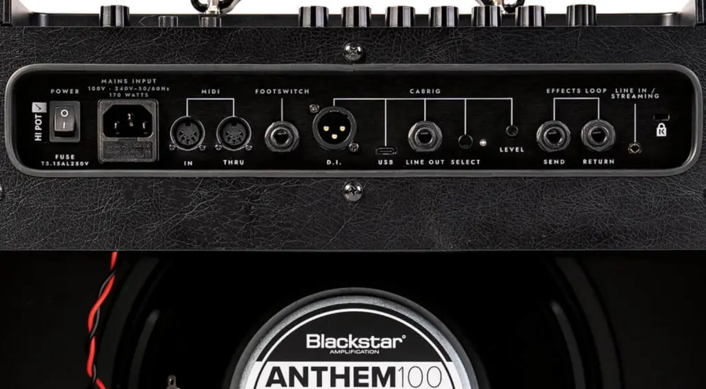 Connessioni MIDI su ID:X 100