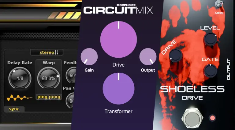 multiDelay, CircuitMix, Shoeless Drive 2.0: Plugin Gratuiti della Settimana