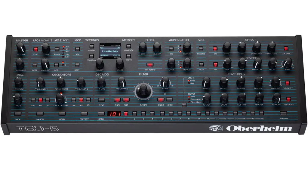 Oberheim TEO-5 Desktop Module