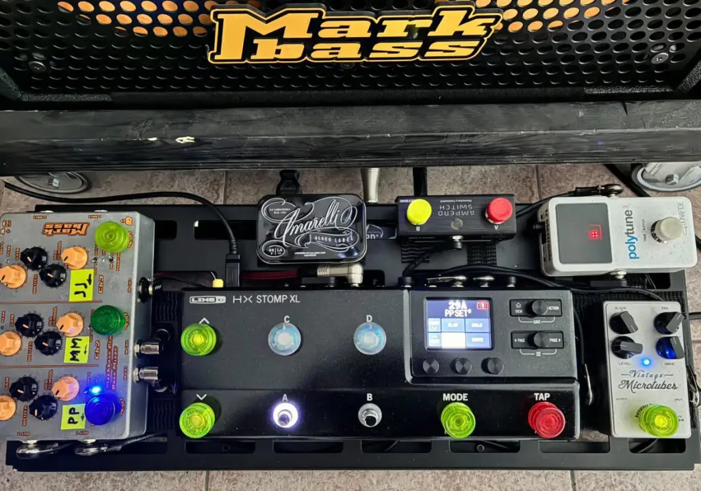 Setup ibrido attuale di Luca Angelici