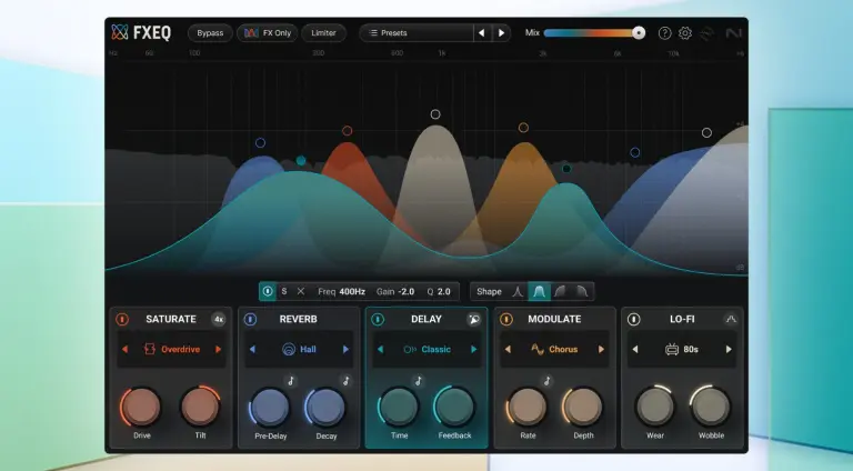 iZotope FXEQ: il massimo del controllo sul sound design!
