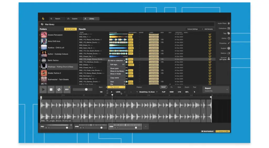 Loopcloud Flip Sample