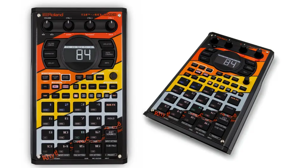 Faceplate SP-404 limited edition per l’808 Day