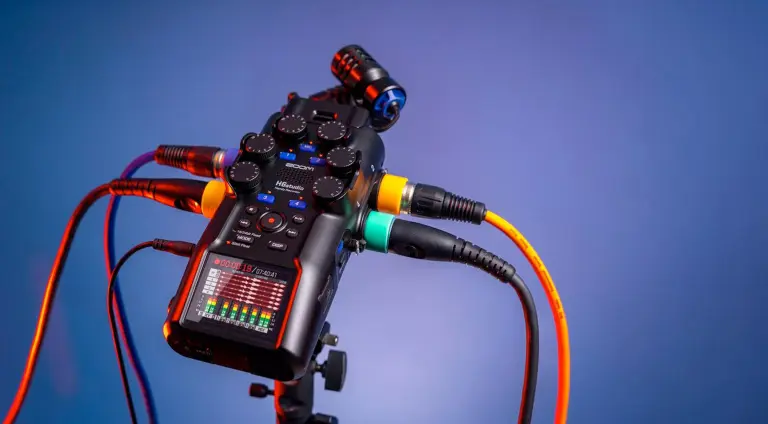 Zoom H6studio: registratore espandibile a 32-bit float
