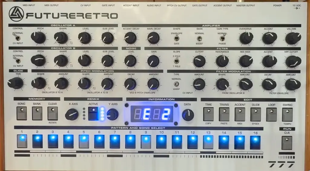 Un prototipo del nuovo FutureRetro 777