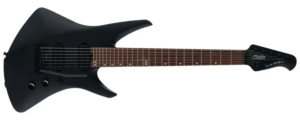Sterling by Music Man Stealth Black 7 corde