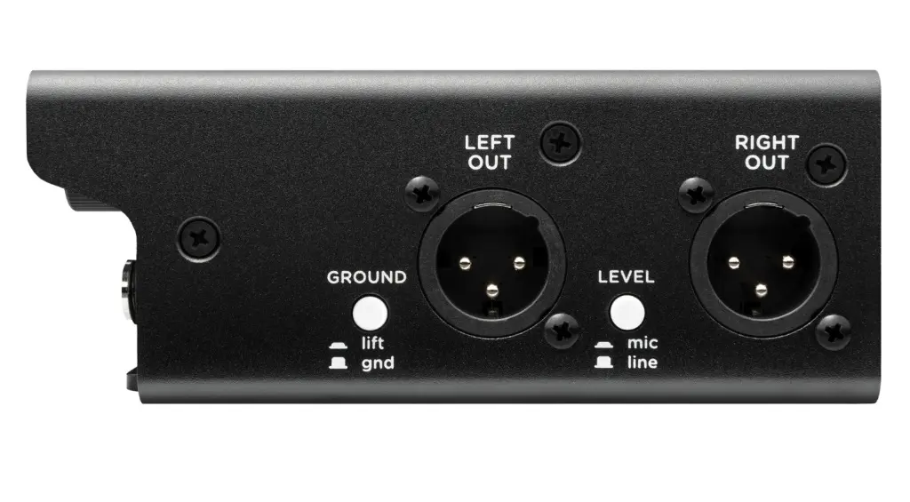 Interruttori per Ground Lift e Livello di uscita