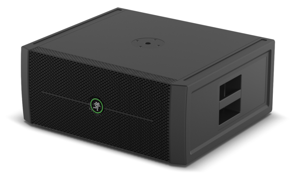 Mackie ThumpSub Go in posizione orizzontale