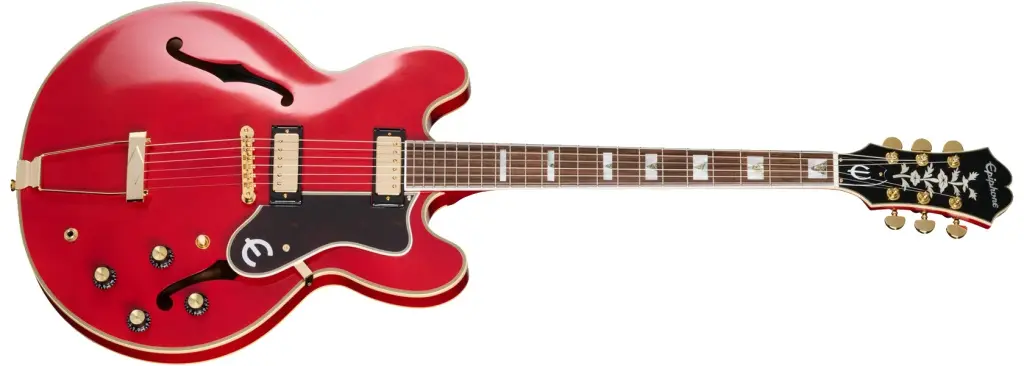 Gem Archer’s original 1966 Epiphone Sheraton