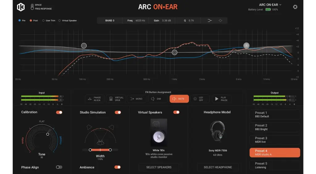 IK Multimedia ARC ON-EAR