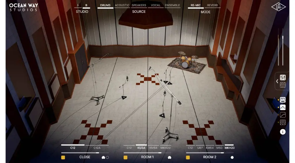 Studio B Drum Re-miking