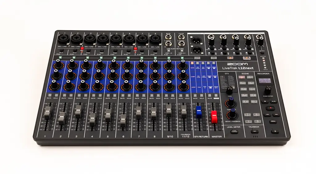 Zoom LiveTrak L12next