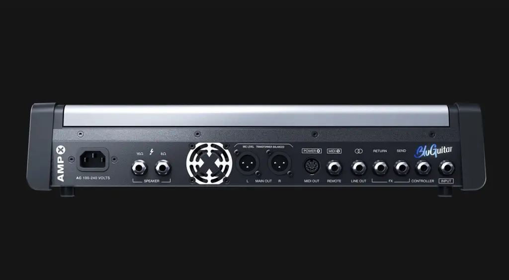 Amp X Back Panel
