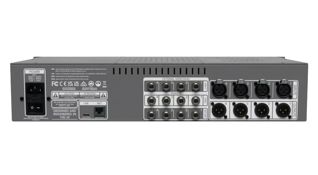 Cranborne Audio Bricklane MC4 Rear panel